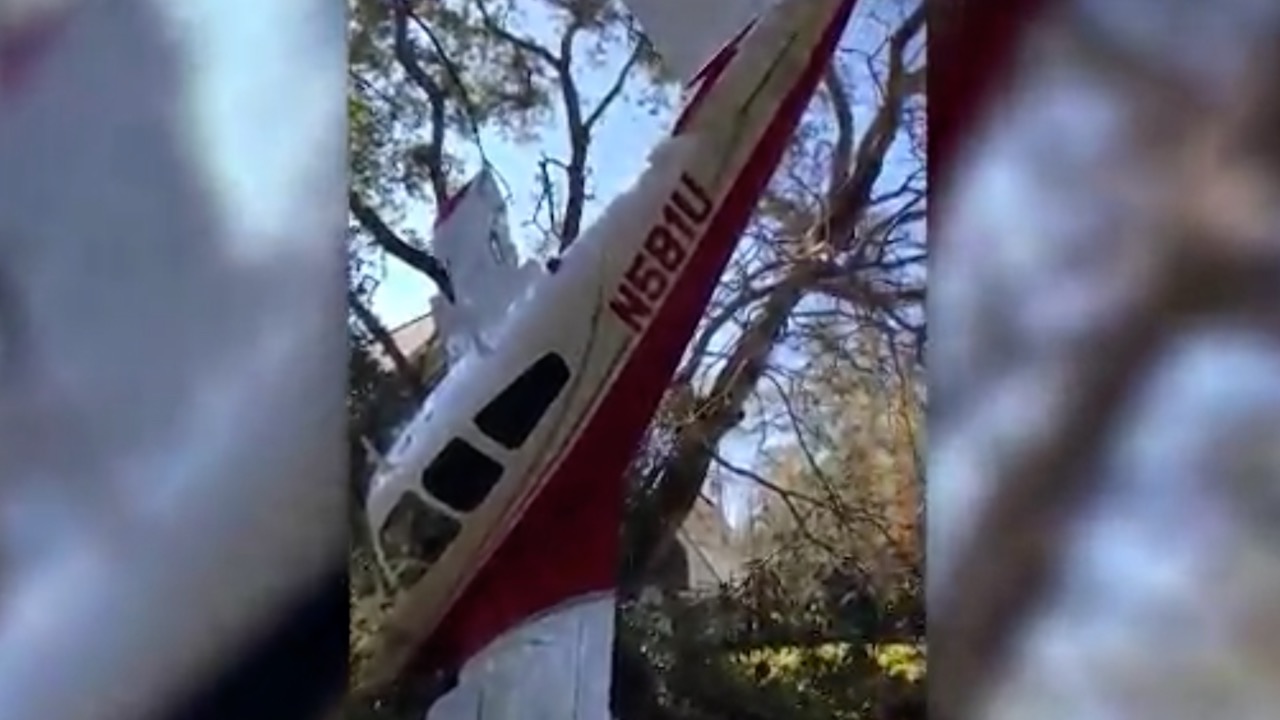 Small Plane Crashes Into Backyard, Pilot and Passengers ‘Somehow