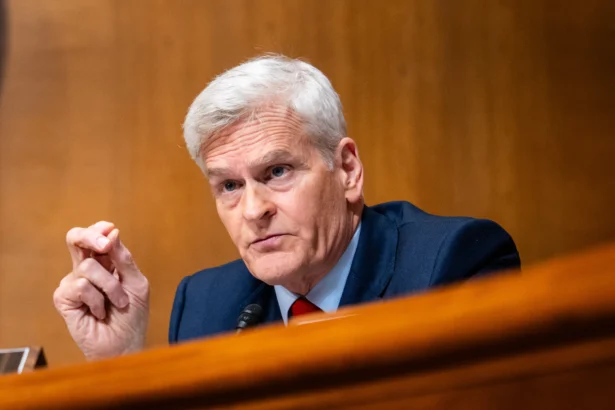 Sen. Bill Cassidy (R-La.) speaks during a hearing with Health Secretary Robert F. Kennedy Jr. on Capitol Hill in Washington on Sept. 4, 2025. (Madalina Kilroy/The Epoch Times)